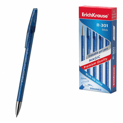 Picture of ERICHKRAUSE ERASABLE GEL INK PEN 0.5MM BLUE